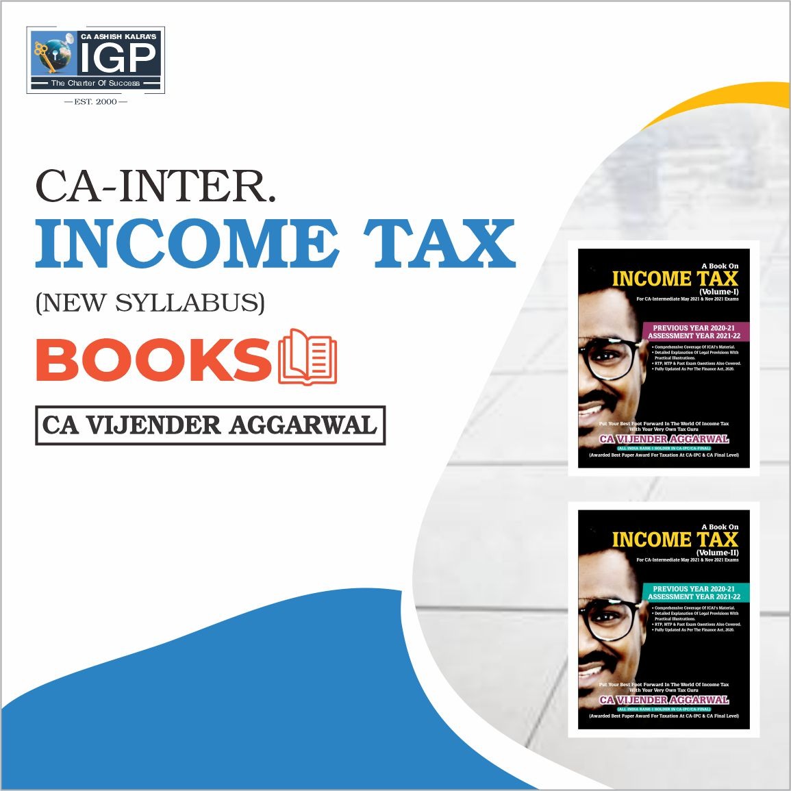 CA Inter Taxation Tax) Book Taxation Tax ) CA
